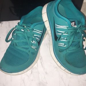 Nike Free 5.0 Bright Teal - US 7